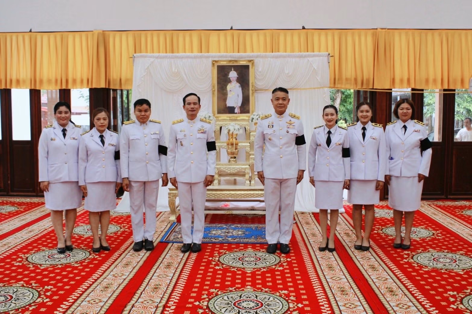 ร่วมพิธีบำเพ็ญกุศล ในวาระครบ ๗ วัน (สัตตมวาร) แห่งการสิ้นพระชนม์ ถวายเป็นพระกุศลแด่ สมเด็จพระเจ้าลูกเธอ เจ้าฟ้าพัชรกิติยาภา นเรนทิราเทพยวดี กรมหลวงราชสาริณีสิริพัชร มหาวัชรราชธิดา