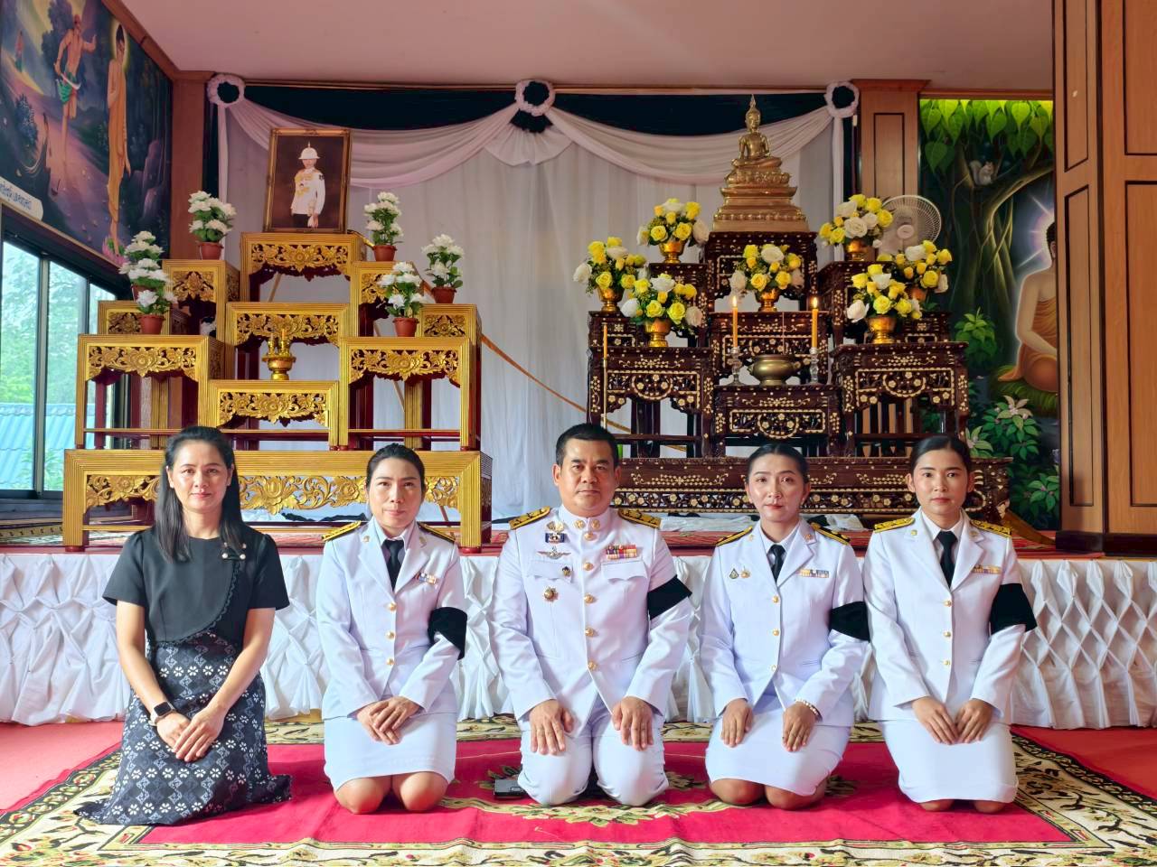 🟠 | ร่วมพิธีบำเพ็ญกุศลและทำบุญตักบาตร ถวายเป็นพระกุศลแด่สมเด็จพระเจ้าลูกเธอ เจ้าฟ้าพัชรกิติยาภา นเรนทิราเทพยวดี กรมหลวงราชสาริณีสิริพัชร มหาวัชรราชธิดา