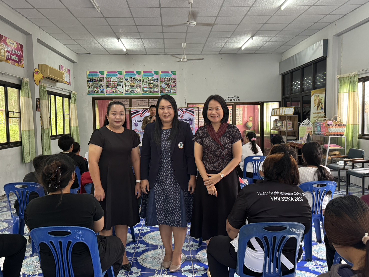 🟢 | ศกร.ระดับตำบลน้ำจั้น จัดโครงการสุขภาพดี มีชีวา พัฒนากาย จิต ผู้เรียน สกร.ระดับอำเภอเซกา พร้อมรับการนิเทศติดตาม